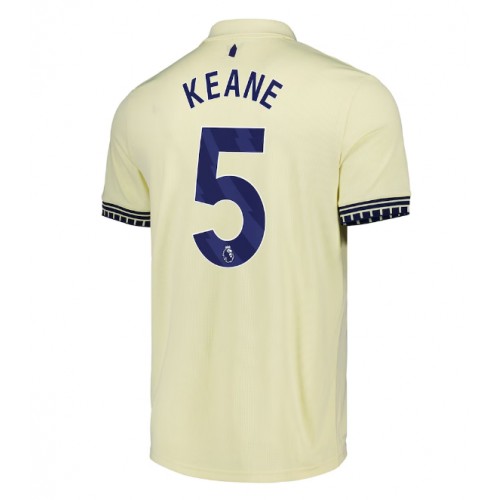 Stroje piłkarskie Everton Michael Keane #5 Koszulka Wyjazdowej 2025-26 Krótki Rękaw